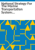National_strategy_for_the_Marine_Transportation_System