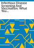 Infectious_disease_screening_and_vaccination
