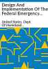 Design_and_implementation_of_the_Federal_Emergency_Management_Agency_s_Emergency_Management_Performance_Grant